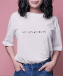 T-shirt Mais AMOR