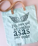 Saco/Mala de Ombro Frases Especiais