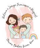 Ilustração personalizada Família ABRAÇO
