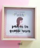 Quadro para Mensagens (Ideal para Livro de Honra)