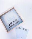 Quadro para Mensagens (Ideal para Livro de Honra)
