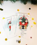 pack postal ilustração abraço edição natal 2022