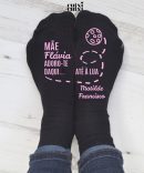 Meias Personalizadas Adoro-te daqui... até à Lua  para Mãe, Avó, Tia (Sugestão Presente)