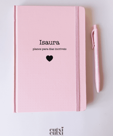 bullet journal personalizado cutxi rosa