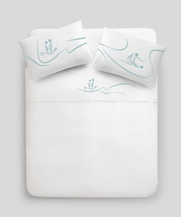 lésbica lençol azul Kamasutra jogo de cama