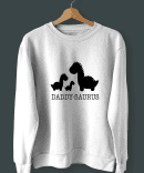 Camisola DINO Pai - Presente para o Pai