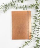 Caderno Metalizado personalizado com A tua Frase