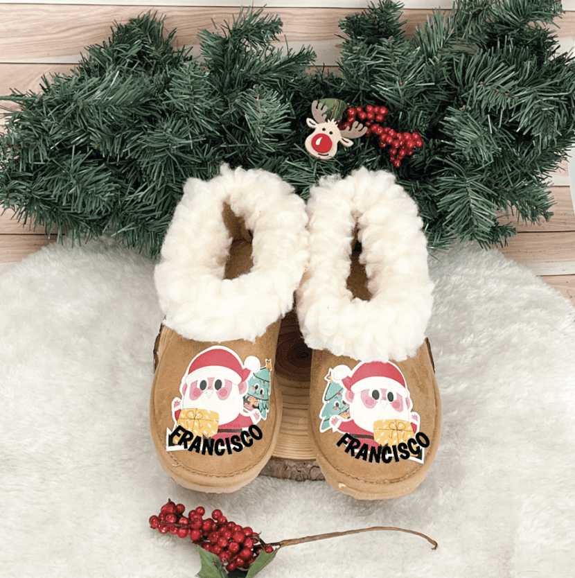 Pantufas Personalizadas com Ilustração e Nome