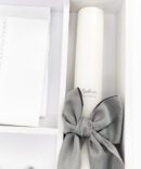 Conjunto VELUDO PREMIUM com Vela Concha Toalha e Caixa de veludo