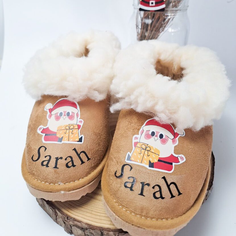 Pantufas Personalizadas com Ilustração e Nome