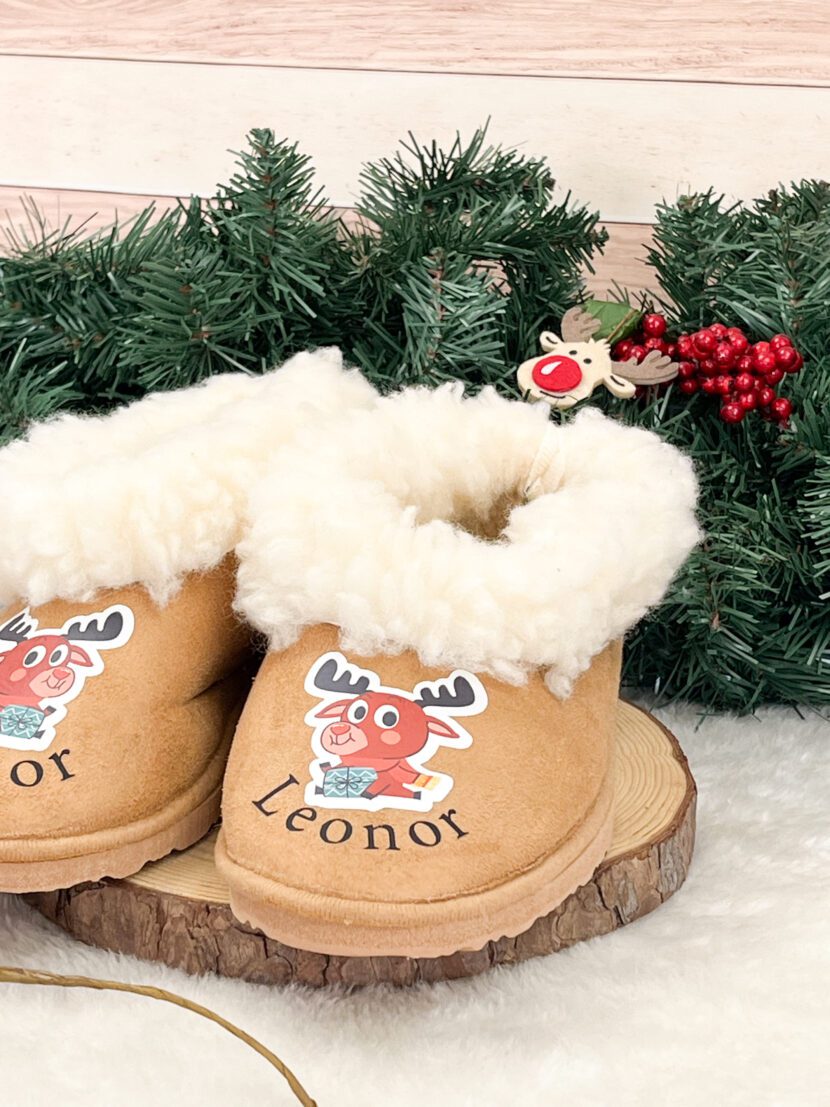 Pantufas Personalizadas com Ilustração e Nome