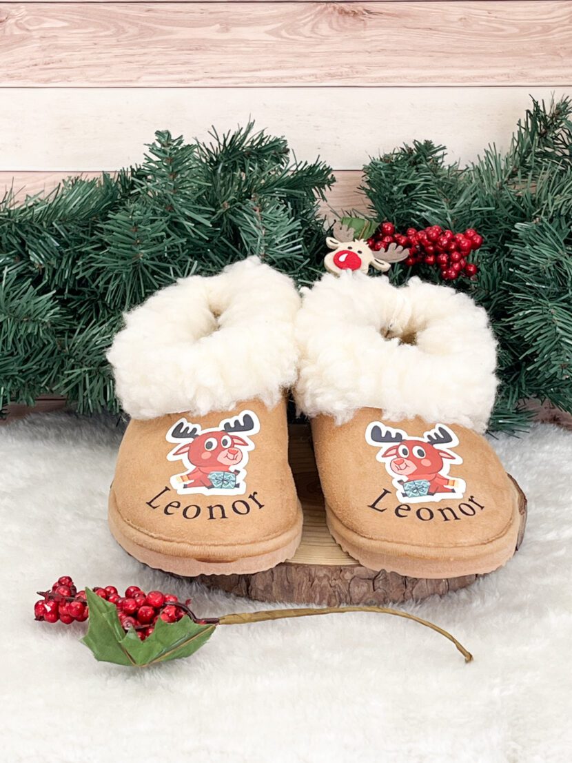 Pantufas Personalizadas com Ilustração e Nome
