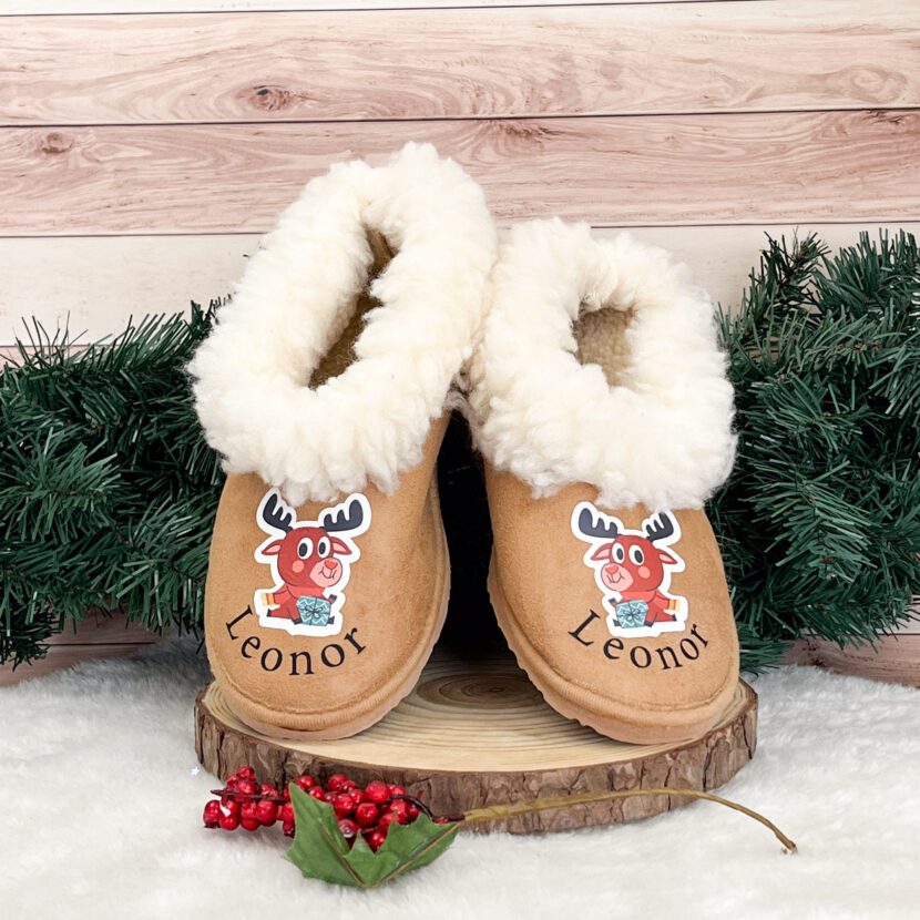 Pantufas Personalizadas com Ilustração e Nome