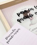 Quadro para Mensagens (Ideal para Livro de Honra)