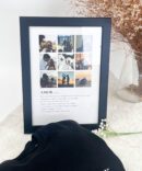 Quadro Moldura Definição de AMOR - Presente Dia dos Namorados