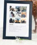 Quadro Moldura Definição de AMOR - Presente Dia dos Namorados
