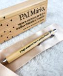 Conjunto de Canetas em Bambu para o Dia do Pai: Uma Homenagem Personalizada
