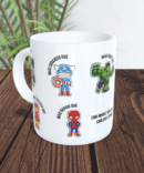 Conjunto Exclusivo de Meias + Caneca Super-Heróis da Marvel