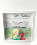 Quadro O Principezinho e a suas Rosas  - Um Presente Único da Turma