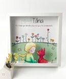 Quadro O Principezinho e a suas Rosas  - Um Presente Único da Turma