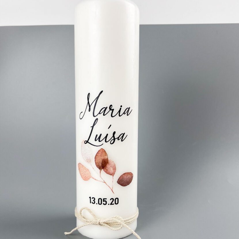 Vela da Vida Personalizada SWEET | Presente Ideal para o Nascimento ou Primeiro Aniversário
