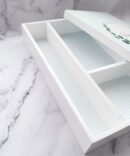 Caixa de Batizado Branca Personalizada – Um Tesouro para Guardar Memórias