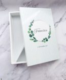 Caixa de Batizado Branca Personalizada – Um Tesouro para Guardar Memórias