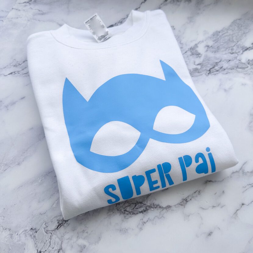 Camisola Super Pai Batman