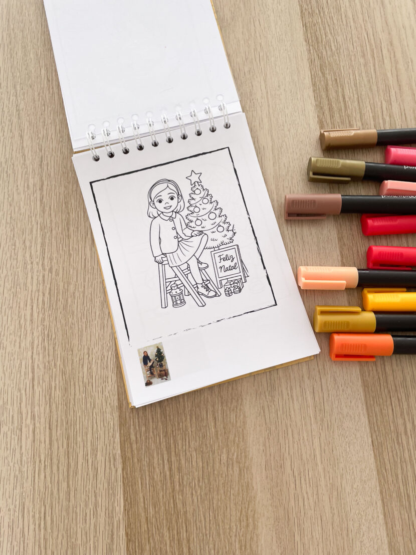 Colorir Memórias | Cadernos Personalizados para Pintar com o Coração