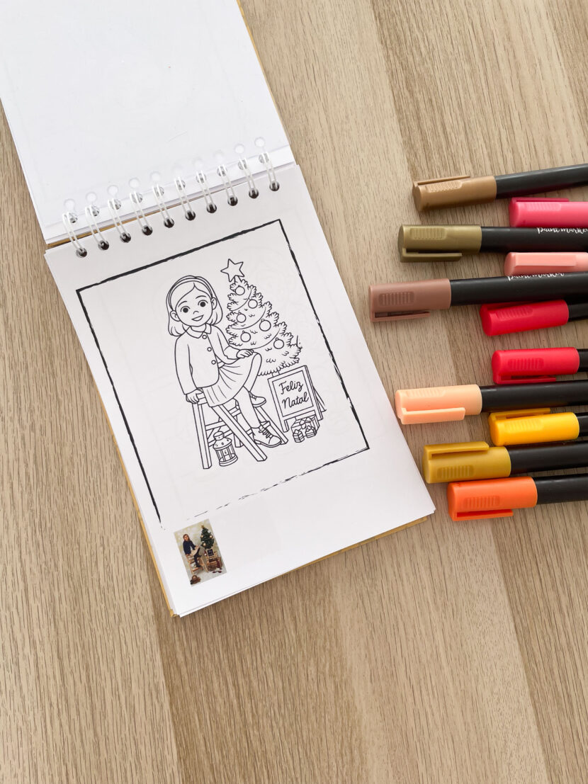 Colorir Memórias | Cadernos Personalizados para Pintar com o Coração