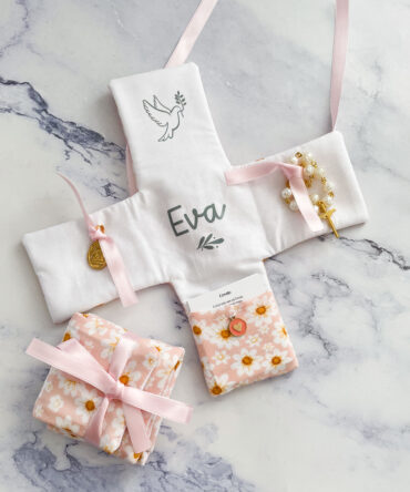 ✨ Oratório de Bolso Personalizado– Lembrança de Primeira Comunhão ou Batizado 