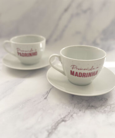 Chávena de Café Promovida a Madrinha 